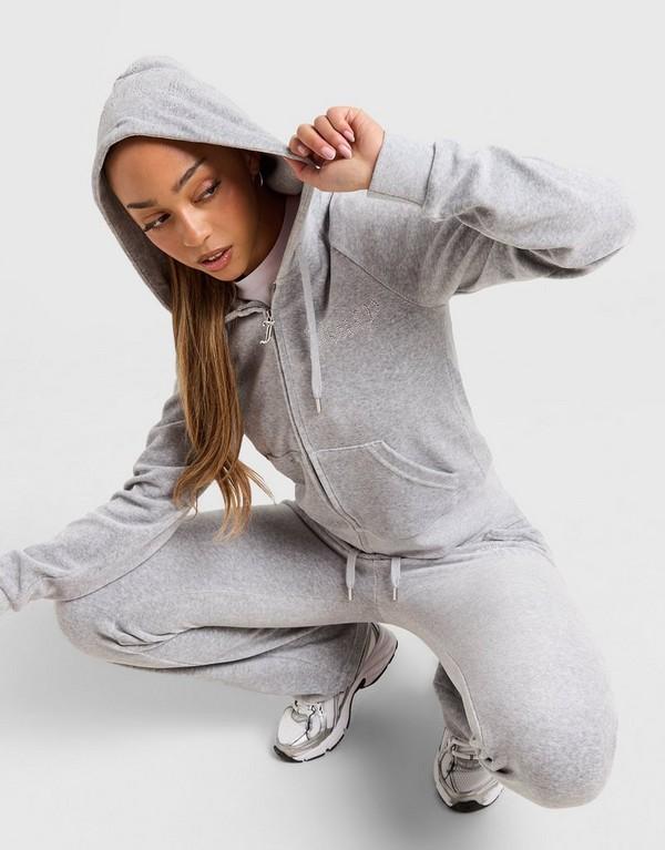 Juicy Couture Bluza Rozpinana Z Kapturem Diamente