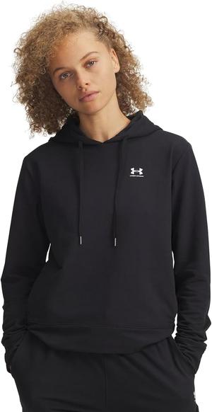 UNDER ARMOUR bluza damska z kapturem Sport Terry Hoodie czarna (S)
