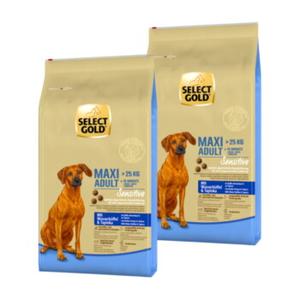 SELECT GOLD Sensitive sucha karma dla psów Adult Maxi Bawół domowy i tapioka 2x12 kg