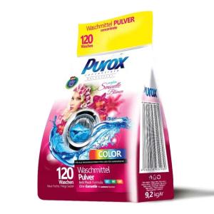 Perfumowany proszek do prania Purox Color 9,2 kg 120 prań