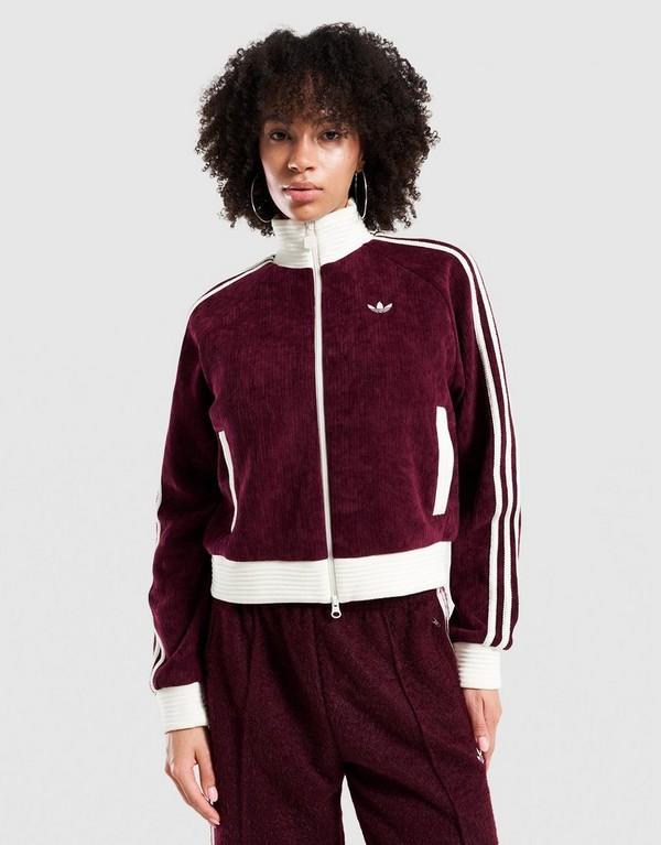 adidas Bluza Rozpinana Velour Knit Track Top