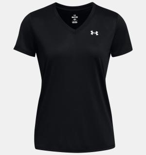 UNDER ARMOUR koszulka damska t-shirt sportowy SSV-Solid czarna (S)