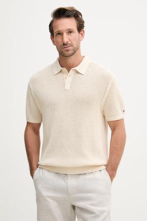 Tommy Hilfiger polo swetrowy męski bawełniany SUMMER