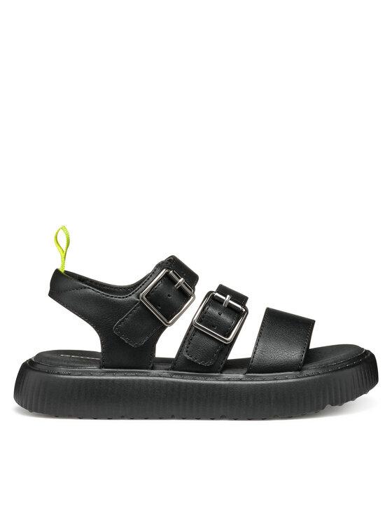 Geox Sandały J Kodette Gir J55DBG 000BC C9999 M Czarny
