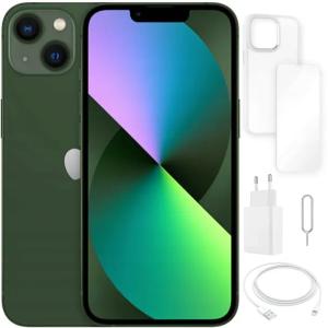 SMARTFON APPLE IPHONE 13 128GB - NOWA BATERIA 100% - ZIELONY - KLASA A+