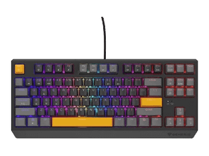 Klawiatura GENESIS Thor 230 TKL Outemu Red Czarno-szara (Anchor Gray Positive)