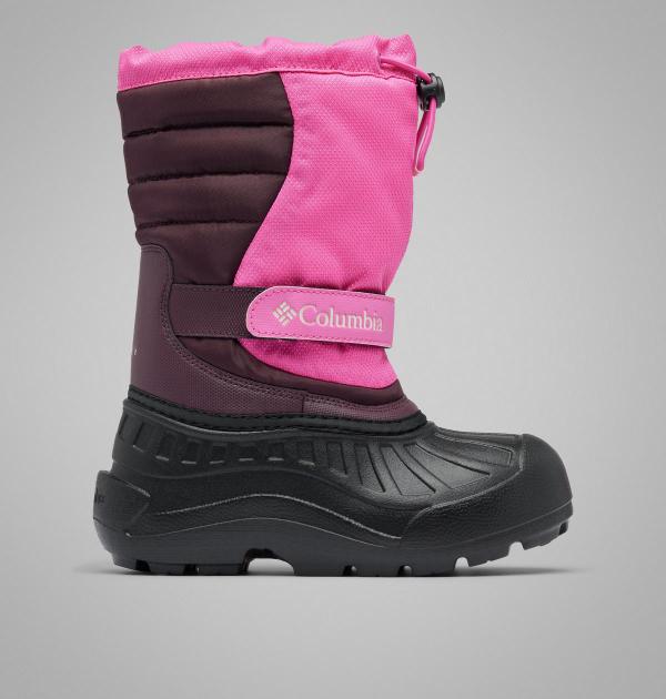 Śniegowce buty dziecięce Columbia Youth Powderbug Snowlite różowe (33)