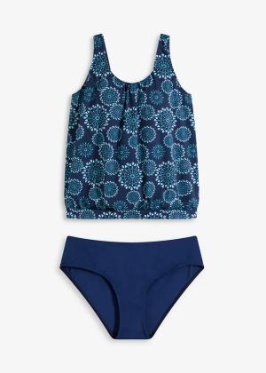 Tankini oversize (komplet 2 cz.) z szerokimi ramiączkami
