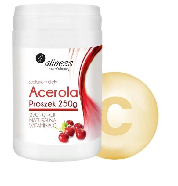 Aliness ACEROLA 250g PROSZEK Naturalna Witamina C