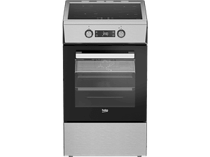 Kuchnia z płytą indukcyjną BEKO FSM59300XDS Pieczenie 3D Grill Termoobieg 50cm