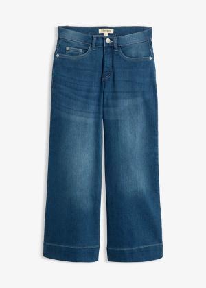 Bardzo miękkie jeansy 7/8, culotte