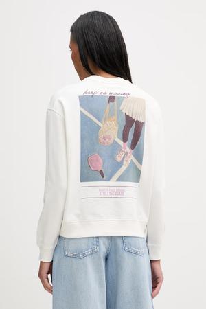 Marc O'Polo bluza oversize damska bawełniana