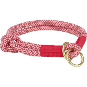 Trixie Obroża zaciskowa Soft Rope czerwony L