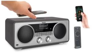 Radio Internetowe TechniSat DIGITRADIO 602 CD DAB+ FM Bluetooth 70W Szary