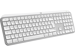 Klawiatura bezprzewodowa LOGITECH MX Keys S for Mac Szary (Pale Gray)