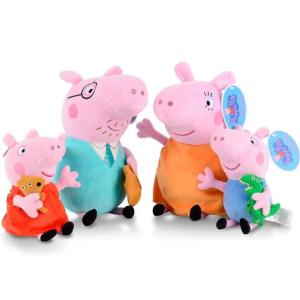 ŚWINKA PEPPA PEPA CAŁA RODZINA PLUSZAKI MASKOTKI PRZYTULANKI DLA DZIECI