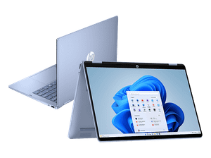Laptop 2w1 HP OmniBook 5 Flip 14-fp0006nw 2K OLED / Intel® Core™ 7 150U 16 GB RAM 512 SSD Onboard Graphics Windows 11 Home Niebieski