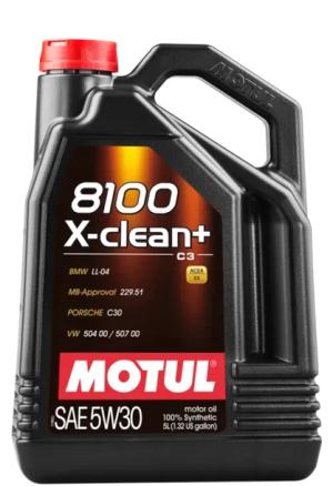 MOTUL 8100 X-CLEAN+ 5W30 5L