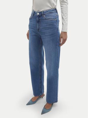 Vero Moda Jeansy Tessa 10308153 Niebieski Wide Leg