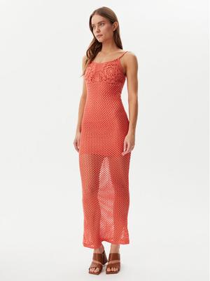 Guess Sukienka letnia E5GK07 Z3N30 Koralowy Regular Fit