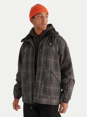Quiksilver Kurtka przejściowa EQYTJ03489 Szary Regular Fit