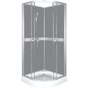Kabina natryskowa Classic 80 grey z baterią natryskową EC 04 Kerra