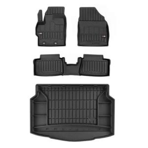Gumowy zestaw 3D dywaniki i mata Toyota Yaris IV od 2020 Hatchback, dolna p