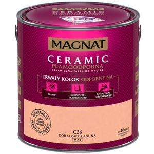 Farba ceramiczna koralowa laguna C26 2,5 l Magnat