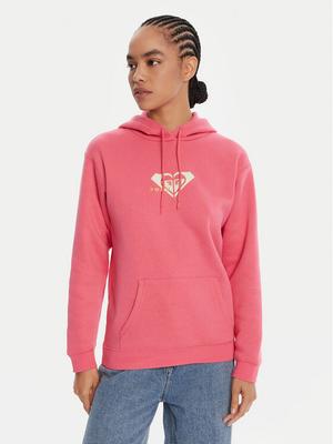 Roxy Bluza ERJFT05028 Różowy Regular Fit