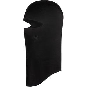 Kominiarka BUFF MERINO LIGHTWEIGHT BALACLAVA SOLID BLACK (one size)
