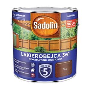 Lakierobejca Dekoracyjno-Ochronna 3w1 Tek 2,5 l Sadolin