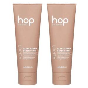 Montibello Hop Ultra krem naprawczy 2x 75 ml na zniszczone końcówki włosów