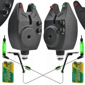 ZESTAW 2x SYGNALIZATOR BRAŃ RUMPOL + 2x SWINGER + 2x BATERIA 9V