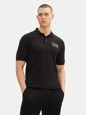 EA7 Emporio Armani Polo 7M000300 AF13739 UC001 Czarny Slim Fit