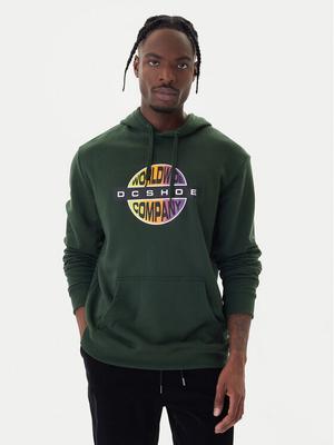 DC Shoes Bluza Core ADYSF03137 Zielony Regular Fit