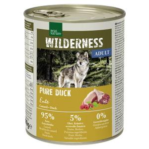 REAL NATURE WILDERNESS karma mokra pies, adult, Pure Duck, kaczka 6x800 g