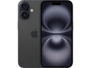 Smartfon APPLE iPhone 16 128 GB Czarny MYE73HX/A