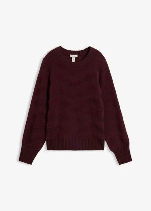 Sweter z grubą nicią