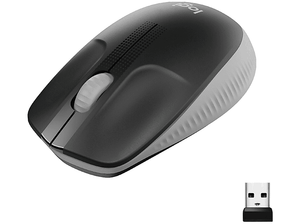 Mysz bezprzewodowa LOGITECH M190 Szary 910-005906