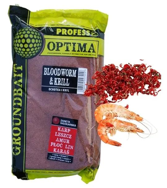 Zanęta wędkarska OCHOTKA/ KRYL OPTIMA PROFESS 1kg method FEEDER