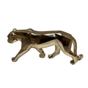 Figura ozdobna pantera 18 cm złoty