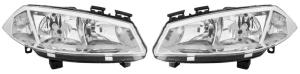 RENAULT MEGANE 2 II 02- KOMPLET REFLEKTORÓW LAMPY