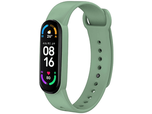 Opaska YUNMI do Xiaomi Mi Band 6/Mi 5 Jasnozielony (Light Green)