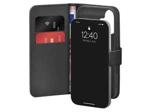 Etui z klapką SBS Wallet Stand do iPhone 17 Czarny