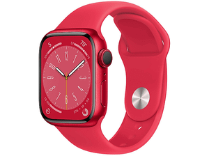 Smartwatch APPLE Watch Series 8 GPS koperta 41mm z aluminium paskiem sportowym (PRODUCT)RED MNP73WB/A