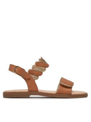 Geox Sandały J Sandal Karly Girl J4535G 054AJ C5B2U S Beżowy
