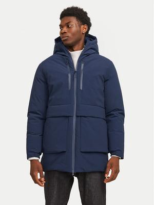 Jack & Jones Parka Charlie 12267141 Granatowy Regular Fit