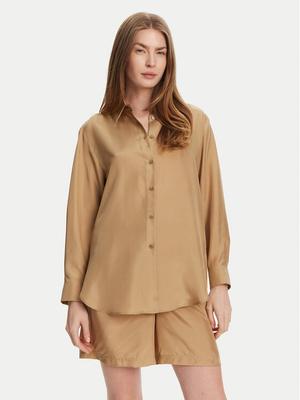 Marella Koszula Alec 2513111015 Beżowy Regular Fit