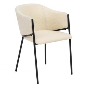 Krzesło Glamour DC-2144 quelle, czarne nogi, beż #3