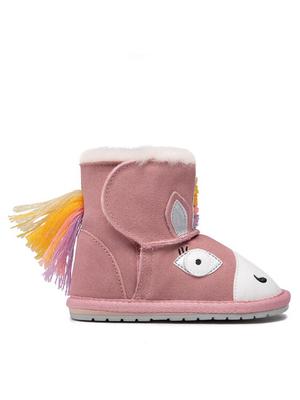 EMU Australia Śniegowce Magical Unicorn Walker B12409 Różowy